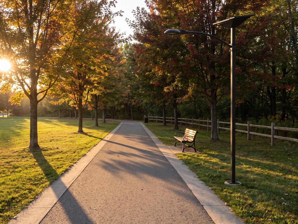 Visualisation of Cammi Lite on Park pathway
