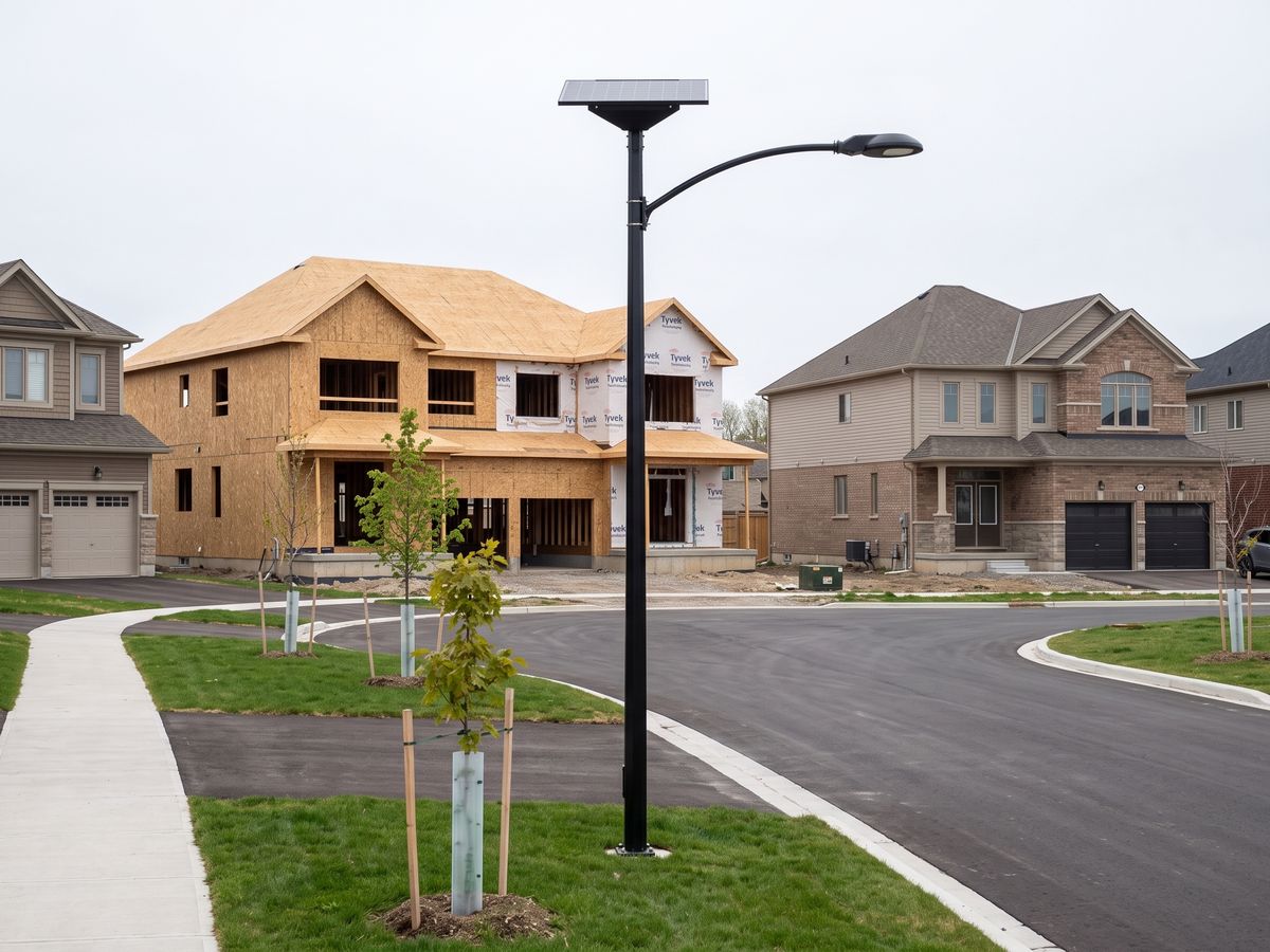 Visualisation of Cammi Lite on New subdivision street
